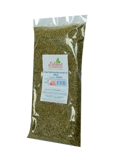 Lokman Doğal Öğütülmüş Mercanköşk Otu 100 G