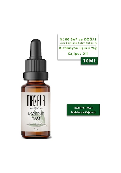 Masala Saf Kayeput Yağı 10 ML - (Cajeput Essential Oil)