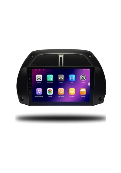 Carplayer Toyota Rav4 2001-2003 Uyumlu Android Multimedya 6gb Ram 128gb Hafıza