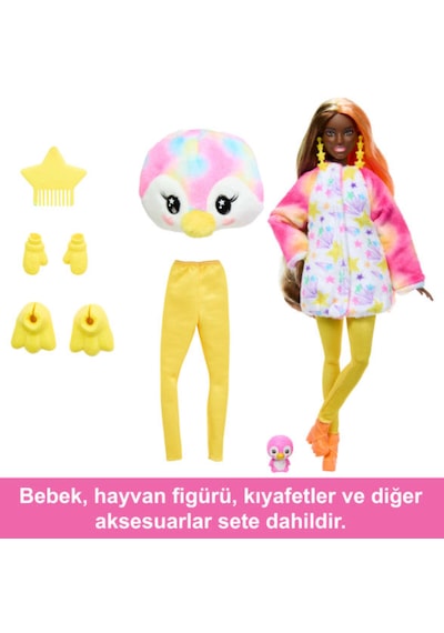 Barbie Cutie Reveal Color Dream Series - Penguin HRK40