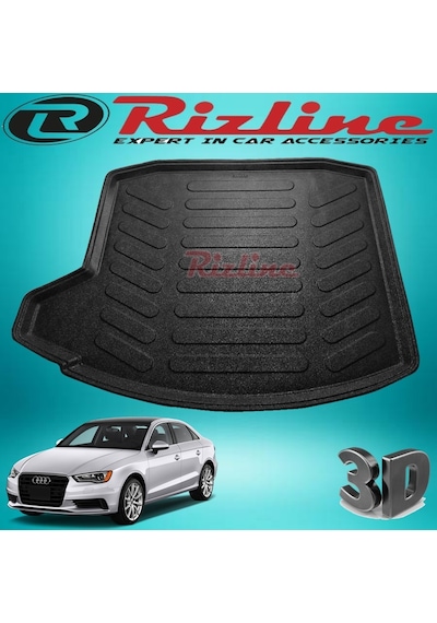 Audi A3 3D Bagaj Havuzu Paspası Sedan 2013-2020 Arası Rizline N11.10532