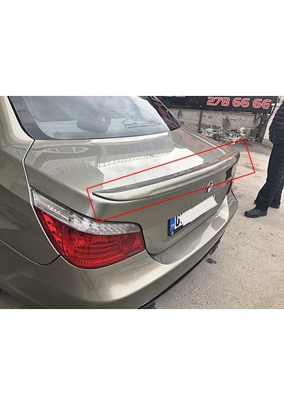 Bmw E60 Spoyler Fiberglass Boyasız
