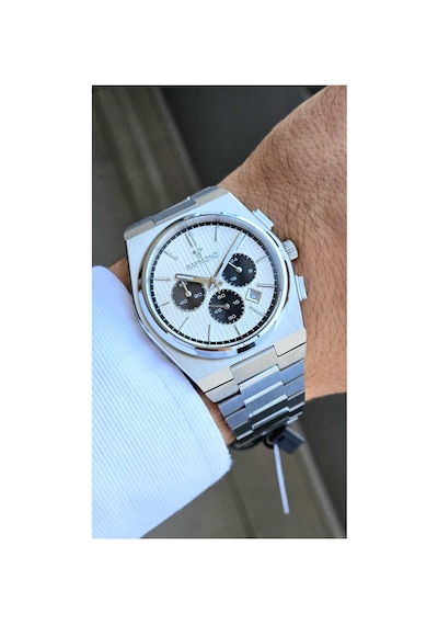 Rym-280268-cr Quartz Erkek Kol Saati - Çelik Kasa Ve Safir Cam - 2 Yıl Garanti Gümüş