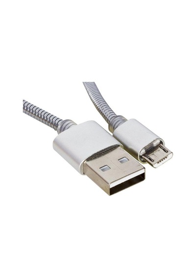 Powermaster Dataline Micro Serisi Örgülü Kısa Şarj Kablosu