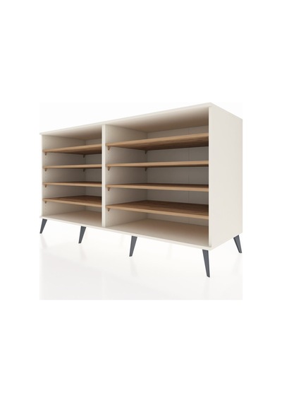 Kronos Konsol 8 Raflı 176x59x99 Aytaşı-aytaşı/çam Aytaşı-aytaşı/çam