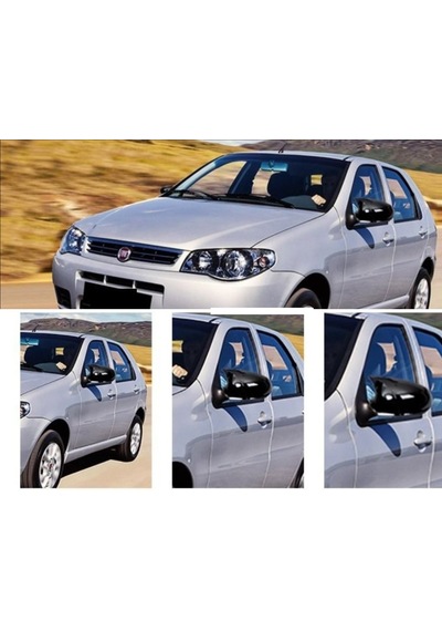 Fiat Palio (2010 - 2012) Batman Yarasa Ayna Kapağı (parlak Siyah)