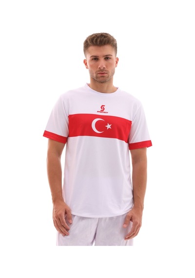 K0140 Türkiye Milli Takım Forması Beyaz Tek Kelime Isim Ve Numara Yazılır Beyaz