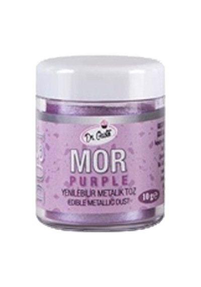Dr Gusto Yenilebilir Metalik Toz Gıda Boyası Mor 10 G