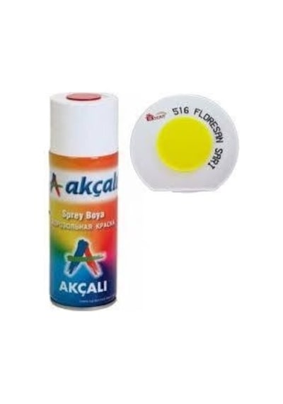 Akçalı 516 Floresan F.sarı Sprey 400ml