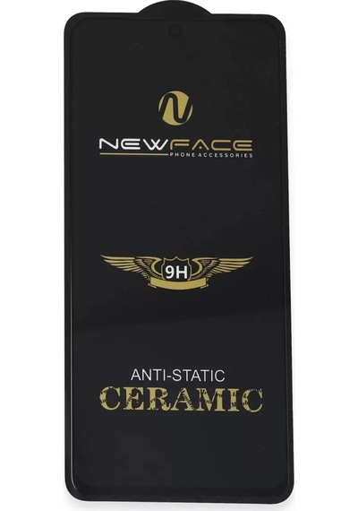Newface Samsung Galaxy Uyumlu  S26 3d Antistatik Seramik Nano Ekran Koruyucu - Siyah