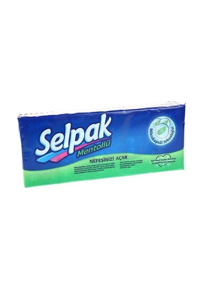Selpak Mentollü Mendil 10 X 4 Paket 40 Adet