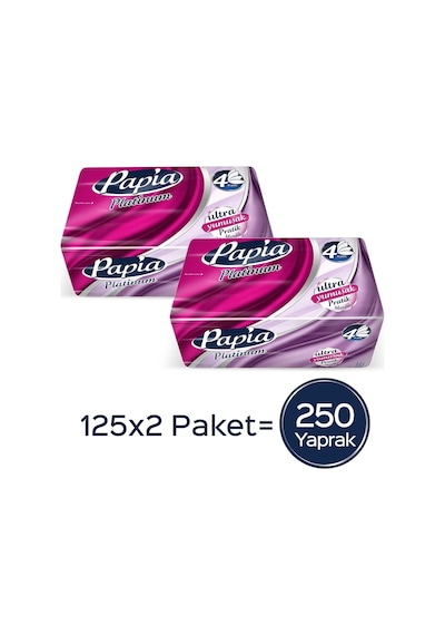 Platinum Pratik Mendil 125'lı X 2