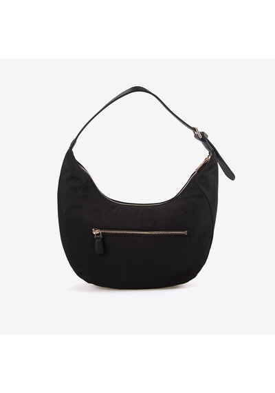 Guess Kadın Vegan Gemma Hobo Omuz Çantası Hweyg839503 Siyah