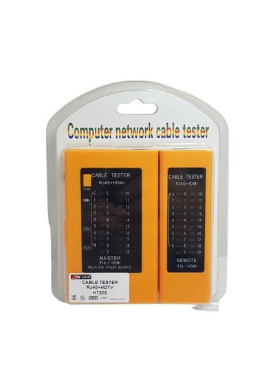 Sline Ht-203 Rj45-cat5-cat6 +hdmı Kablo Test Cihazı