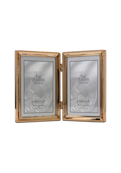 Çift Resim Çerçevesi 10 X 15 Cm Altın Rengi 4 X 6 Çift