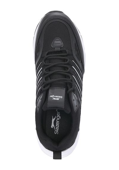 Slazenger Jazzy I Erkek Siyah / Beyaz Koşu & Yürüyüş Spor Ayakkabısı Siyah - Beyaz