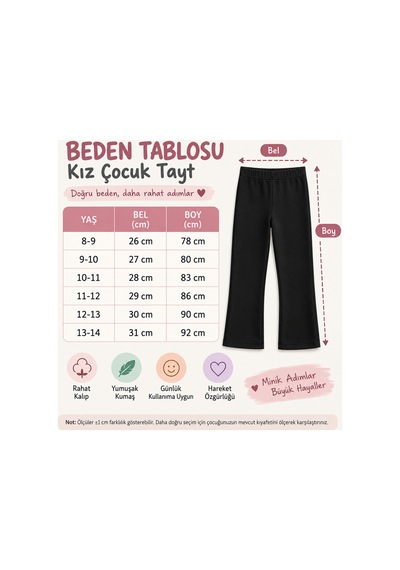 Uğur Bebe Kız Çocuk Pileli Geniş Paça Mevsimlik Eşofman Altı Beli Bağcıklı Cepli & Kompak Kumaş Rahat Kesim Spor Okul Günlük Pantolon Siyah Siyah Uğur Bebe Kız Çocuk Pileli Geniş Paça Mevsimlik Eşofman Altı Beli Bağcıklı Cepli & Kompak Kumaş Rahat Kesim Spor Okul Günlük Pantolon Siyah Siyah