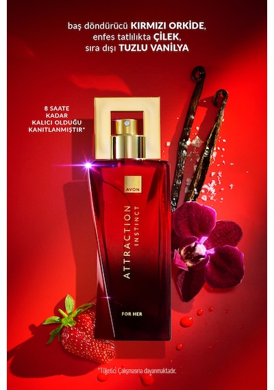 Attraction Instict Kadın Parfüm Edp 50 Ml. Çiçeksi