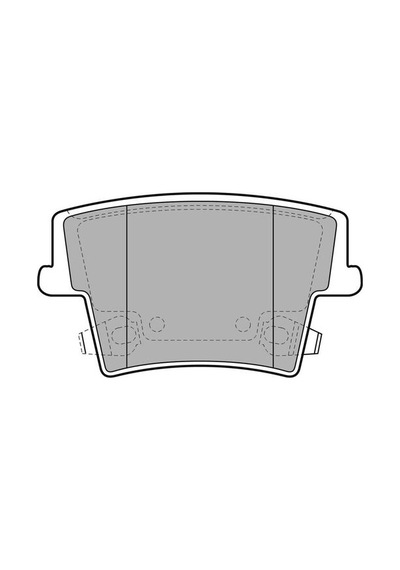 Delphi Lp2035 Fren Balatası Arka Chrysler 300c 04-12 Lancia Thema 3.6 3.0d 11- 00k05142566ac