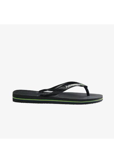 Havaianas Brasil Logo Erkek Siyah Terlik 4110850 Siyah