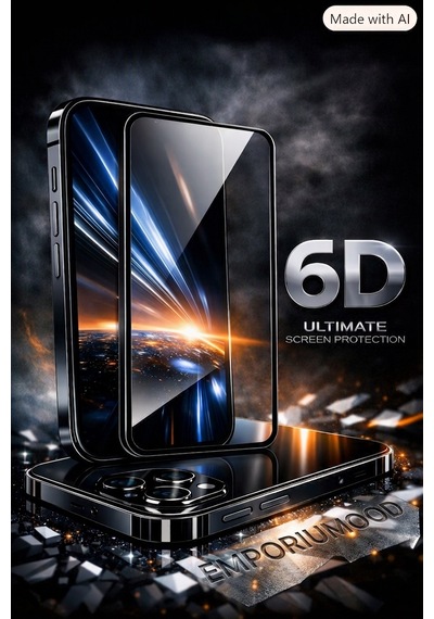 Samsung Uyumlu Galaxy A50S Kırılmaz Cam 6D Ekran Koruyucu 1 Adet 6D Kırılmaz Cam