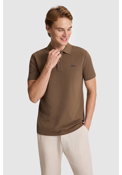 U.S. Polo Assn. U.s. Polo Assn. Erkek Kahverengi Tişört Basic 50326963-vr029