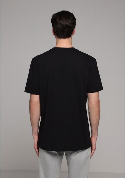Colin's Colins Regular Fit Yuvarlak Yaka Düz Erkek Siyah Kısa Kol Tişört Cl1081617 Q1.v2 Blk