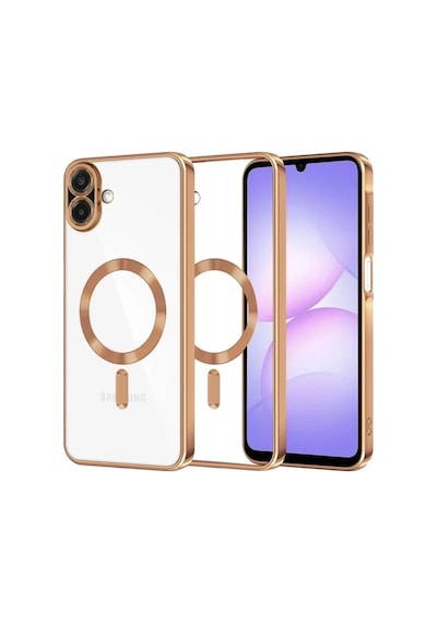 Samsung Galaxy A07 4g Uyumlu Kross Magneticsafe Kapak - Çöl Titanyum