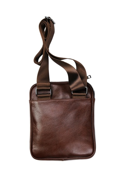 Mft Leather Hakiki Deri Erkek Postacı Çanta Cameo 2594 Napa Kahve