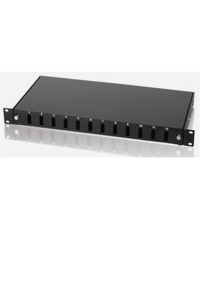 Uranıum Ppr12pscdx 12 Port F/o Sc Dx Ral9005 Patch Panel-34546