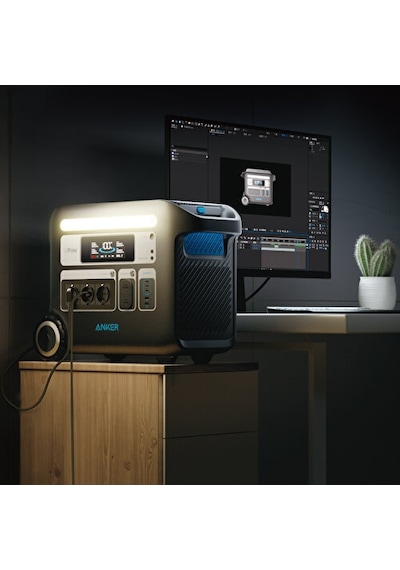 Anker Solıx 767 Powerhouse 2400w Ganprime Taşınabilir Güç Kaynağı - A1780