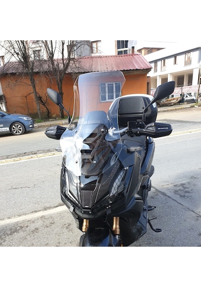 Motocam Honda Adv 350 Ön Cam 2023-2026 Model 72cm Şeffaf Renkli 4mm Uzun