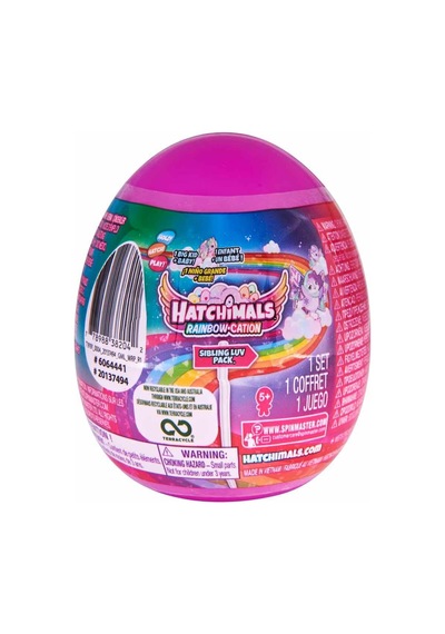 Hatchimals Rainbow Cation Kardeş Sevgisi Sürpriz Paket Paketi 6064441 Pony