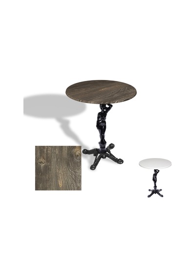 Çipa 1003 Döküm Ayak Yuvarlak Masa Çap 70cm - Werzalit, Wermodin Ve Allzalit Tabla - Old Pine Çok Renkli Çipa 1003 Döküm Ayak Yuvarlak Masa Çap 70cm - Werzalit, Wermodin Ve Allzalit Tabla - Old Pine Çok Renkli