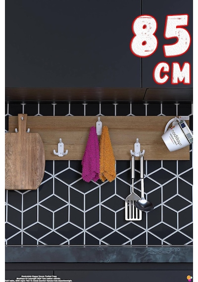 Geyik 15 Kancalı Mutfak Askısı 3'lü Set 71,4x19 Cm - Şık Tasarım, Çok Amaçlı Düzenleyici Ve Yer Tasarrufu Çok Renkli Geyik 15 Kancalı Mutfak Askısı 3'lü Set 71,4x19 Cm - Şık Tasarım, Çok Amaçlı Düzenleyici Ve Yer Tasarrufu Çok Renkli