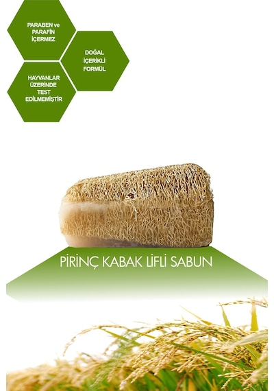 Le Balvo Kabak Lifli Pirinç Sabunu 110 G