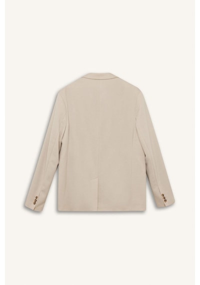 DeFacto Modern Fit Astarlı Düğmeli Blazer Ceket C5990AX25SPBG49