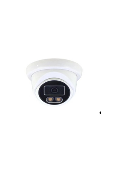 4 Mp 3.6 Mm Sabit Lens Ip Dome P2p, Plastik Kasa,warmlight Starlight Gömülü Ses , Kamera
