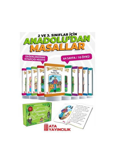 Ata Yayıncılık Anadoludan Masallar (2 - 3 Sınıf)