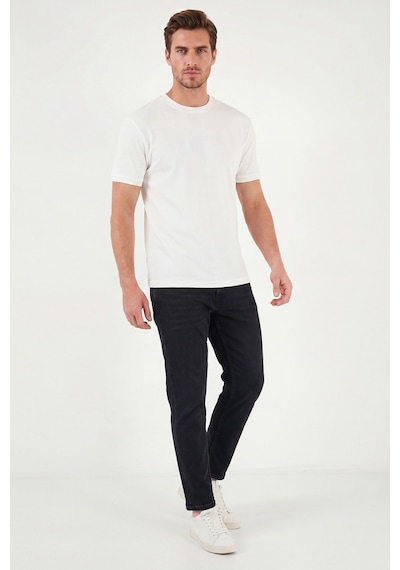 Buratti Pamuklu Slim Fit Normal Bel Jeans Erkek Kot Pantolon 5901c83mılano Siyah