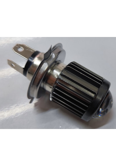 Led Mercek Ampul H4 Kısa Beyaz Uzun Sarı