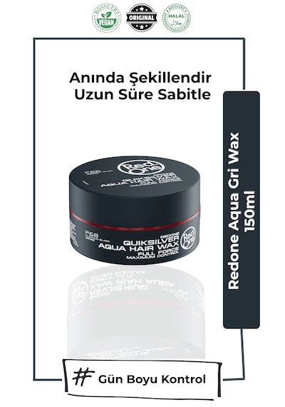 Redone Aqua Wax Gri 150 Ml