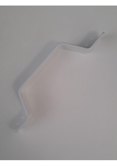 Demir Doğrama Kulbu Kulp Büyük Beyaz 17cm Diğer