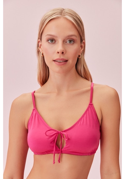 Suwen Bağcıklı Bralet Bikini Üst Sb24993144