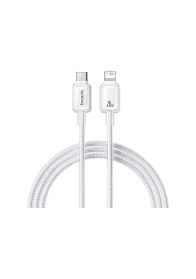 Crystal Hızlı Şarj C+lightning 20w 1m Data Kablo - Beyaz