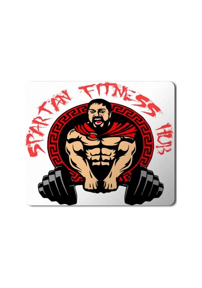 Spartans Gym Fitness 3 Baskılı Mousepad Mouse Pad