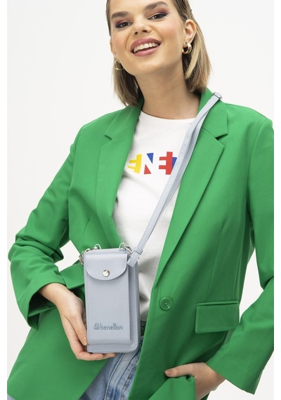 United Colors Of Benetton Mavi Omuz Askılı Kadın Cüzdan/çanta Bnt-1213