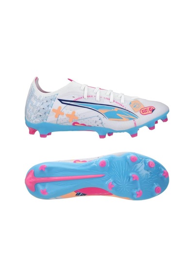 Puma Ultra 5 Match Fg/ag Erkek Krampon 108064-01 Beyaz