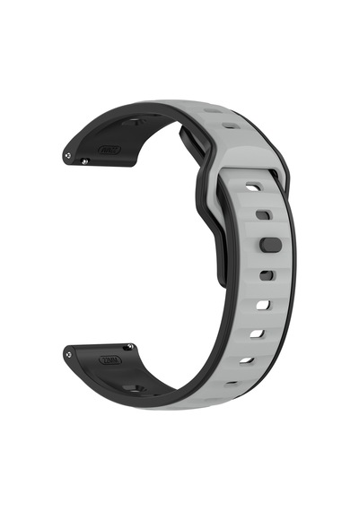 Huawei Watch Gt6 Pro 46mm İle Uyumlu Çift Renkli Spor Silikon Kordon Nefes Alabilir Konforlu