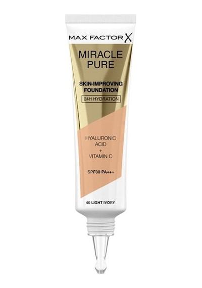 Max Factor Miracle Pure Foundation 40 Light Ivory